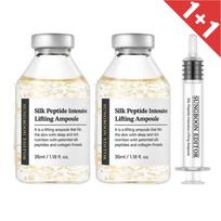 Silk Peptide EGF Heart-Fit Volume Lifting Ampoule 1+1 Set 40ml + 40ml