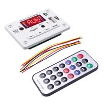 5 v 12v MP3 Decoder Decoding Board Module Bluetooth 5.0 Car USB MP3 Player WMA WAV TF Card Slot / USB / FM Remote Board Module 5v