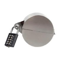 Lauko vandens čiaupo užraktas Lauko čiaupo vaikiškas užraktas Nerūdijančio plieno žarnos užraktas su slaptažodžio spyna Lengva įrengti 1 gray