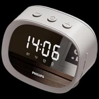 „Philips TAS2909“ išmanioji „Bluetooth“ kolonėlė su žadintuvu ir CN kištuku (adapteris įtrauktas)