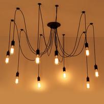 UOSU Industrial Loft Edison Chandelier