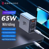 Nubia Red Magic 65W GaN greito įkrovimo rinkinys su 100W kabeliu