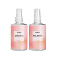 KUNDAL Kūno purškiklis su kūdikių pudra ir grynu drėkinimu 128ml (2-Paketas) 128ml (2-Pack)