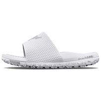 Under Armour Project Rock Šlepetės 'White Halo Grey' 3025237-101 45 white