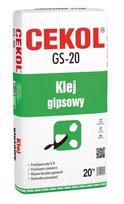 Gipso klijai gipso kartono plokštėms GS20 20 kg