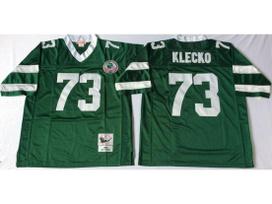 Vyriški New York Jets Retro Amerikietiško Futbolo Marškinėliai #12 Sportinė Apranga Treniruočių Uniforma S
