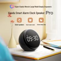 Xiao Du Smart Alarm Clock Speaker Pro with Large Digital Display CN plug (adapter included)