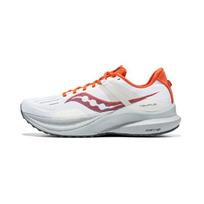 Saucony Tempus TanTu 1 Cushioning Breathable Support Low top Running Shoes Men's White Orange Red S20720-111 40