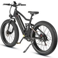 Elektrinis dviratis - Maxturn MX1-BLACK - 500 W variklis - 48V 13Ah baterija - Nuvažiuojamas atstumas 80–100 km - 26  ratai juoda