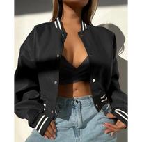 New Women's Faux Leather Jacket, Long Sleeve Biker Style PU Coat Oversize Two Pockets, Winter Fashion Trench Coat for Ladies S chaki