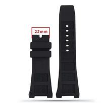 Silikoninės gumos laikrodžio apyrankė IWC Ingenieur dirželiui vyrams 30x16mm IW323601 IW323608 Atspari vandeniui laikrodžio apyrankė Apyrankės Sagtis su kaiščiu 30-16mm