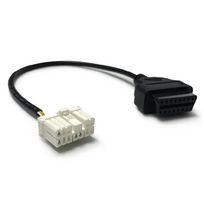 Tesla Model S / Model X OBD adapterio kabelis (12-Pin → OBD2)