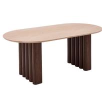 DARIO Ovalus Stalas (200 cm) - Riešutmedžio Elegancija Jūsų Namams