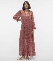 Vero Moda moteriška suknelė 10303746*01, rudas/rožinis