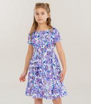 Suknelė mergaitėms, violetinė, 6 m