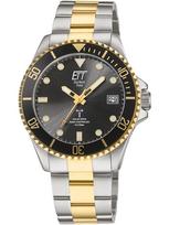 ETT EGS-11606-25M Professional Solar Radio Controlled Mens Watch 44mm 20ATM - Laikrodis vyrams