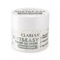CLARESA_Soft&Easy Moon Sugar gelis nagų priauginimui 12 g
