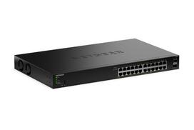 NETGEAR S350 Series 24-Port Gigabit Ethernet PoE+ Smart Managed Essentials Switch mit 2 Dedicated SFP Ports | GS324TP-200EUS | 0606449175950