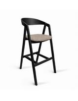 ALDO BLACK TENDER (63cm) ąžuolinė pusbario kėdė