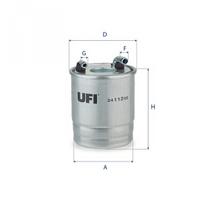 Kuro filtras UFI 24.112.00