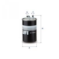 Kuro filtras UFI 24.126.00