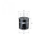Kuro filtras UFI 24.259.00