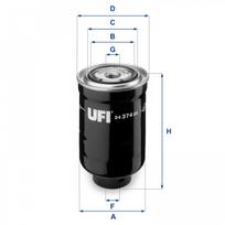Kuro filtras UFI 24.374.00