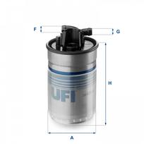 Kuro filtras UFI 24.424.00