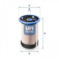 Kuro filtras UFI 26.032.00