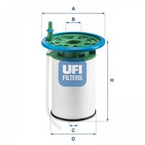 Kuro filtras UFI 26.053.00