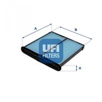 Filtras, salono oras UFI 34.409.00