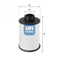 Kuro filtras UFI 60.H2O.00