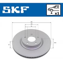 Stabdžių diskas SKF VKBD 81375 V1