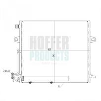 Oro kondicionieriaus kondensatorius HOFFER 991099