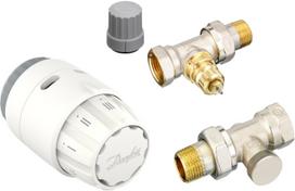 Danfoss tiesus radiatoriaus termostato komplektas DANFOSS, RAS-C2+RA-FN+RLV-S 15 S, 013G5184 | 5702424659493 | 5702424659493
