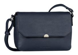 TOM TAILOR Tamsiai mėlyna moteriška pečių rankinė - Nance Flap Bag No Zip S Tamsiai mėlyna 295793