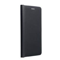 Dėklas telefonui Luna Book Silver, skirtas Samsung Galaxy A03s, juodas