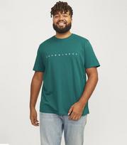 Jack & Jones vyriški marškinėliai 12243625*01, žalia, 6XL