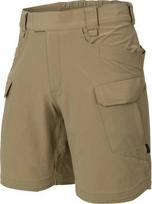 Šortai vyrams, survival tipo, OTS 8.5", Helikon-Tex, plačios kilpos diržui, daug kišenių, chaki