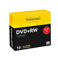 Intenso 10 x DVD+RW - 4.7GB (120 Min.) 4x