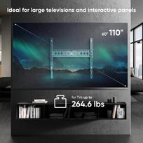 TV SET ACC WALL MOUNT/60-110"/BLACK UF12-B ONKRON UF12-B (4262392440826) | UF12-B | 4262392440826