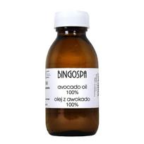 Kūno aliejus BingoSpa Avokadų aliejus 100% 100 ml maitinamasis, greitai įsigeriantis, universalus