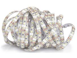 LED juosta 12V | 3528 | 600LED | 5m | IP65 | Šiltai balta (3000K)