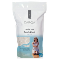 ZARQA Negyvosios jūros šveičiamoji druska, 500 g