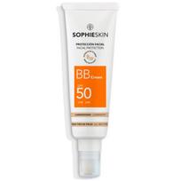 SOPHIE SKIN spalvą suteikiantis apsauginis BB veido kremas nuo saulės SPF50, 50 ml