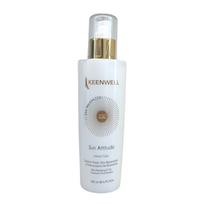 KEENWELL Sun Attitude atstatanti, odą raminanti ir įdegį prailginanti priemonė po saulės vonių, 200 ml