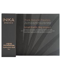 INIKA Organic skystas makiažo pagrindas - Tan, 4 ml