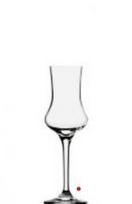 Taurelė stipriesiems gėrimams, krištolo stiklas, 90 ml, D 5,6 cm, H 17,3 cm, 6 vnt