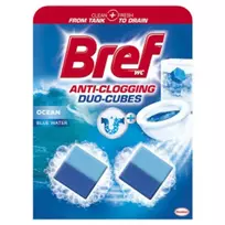 WC valomieji kubeliai BREF DUO-CUBES HYGIENE, 2x50 g