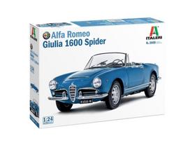 Italeri - Alfa Romeo Giulia 1600 Spider, 1/24, 3668